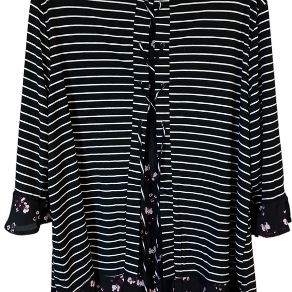 ❤️* PERFECT for FALL! TRANSITIONAL TOP  PLUS SIZE: 4X - Picture 7 of 11